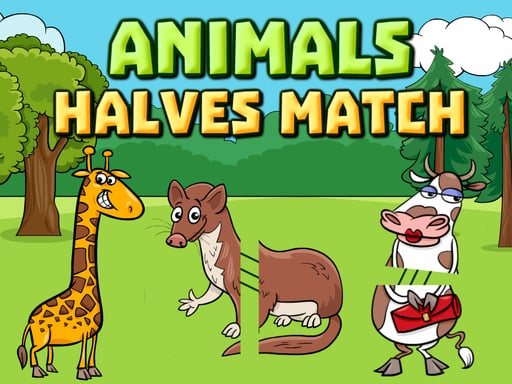animals-halves-match