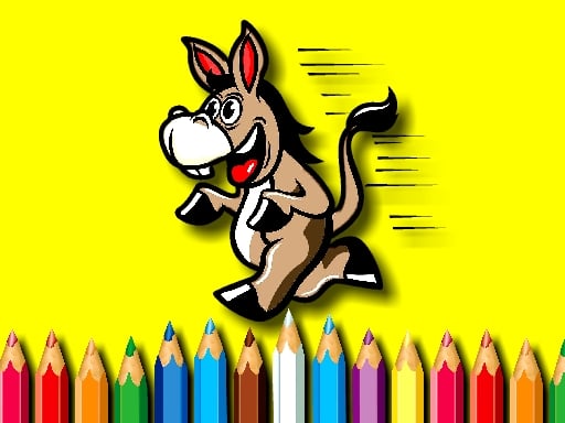 bts-donkey-coloring-book