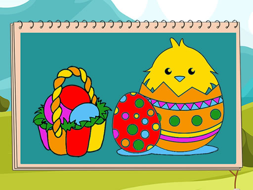 coloring-book-easter