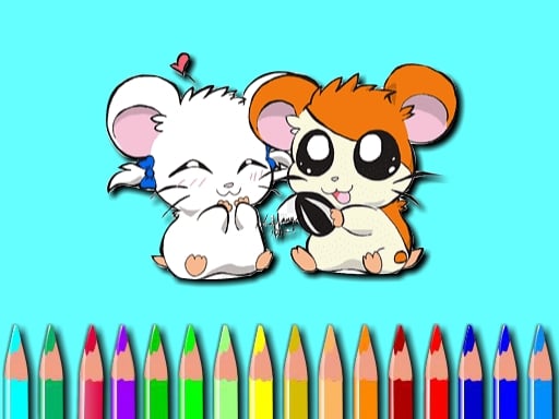 hamster-coloring-book