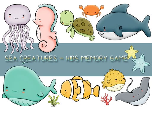 kids-memory-sea-creatures