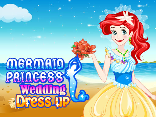 mermaid-princess-wedding-dress-up