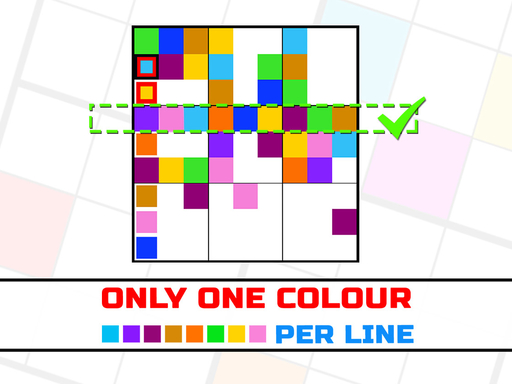 only-1-color-per-line