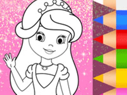 princess-coloring-glitter-art-game