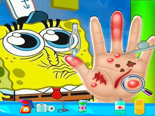spongebob-hand-doctor-game-online-hospital-surge
