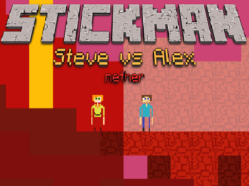 stickman-steve-vs-alex-nether