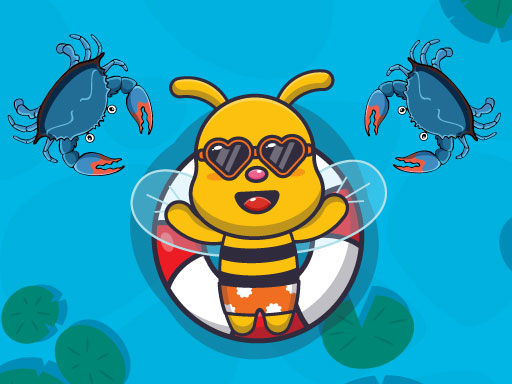 swimming-bee