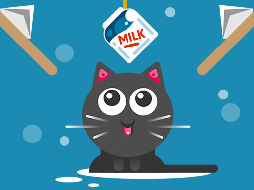 the-cat-drink-milk