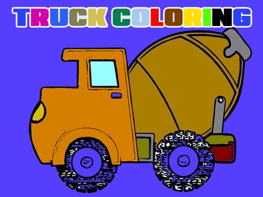 trucks-coloring-book