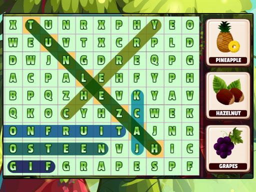 word-search-fruits